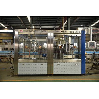 一次性桶裝水旋轉灌裝機